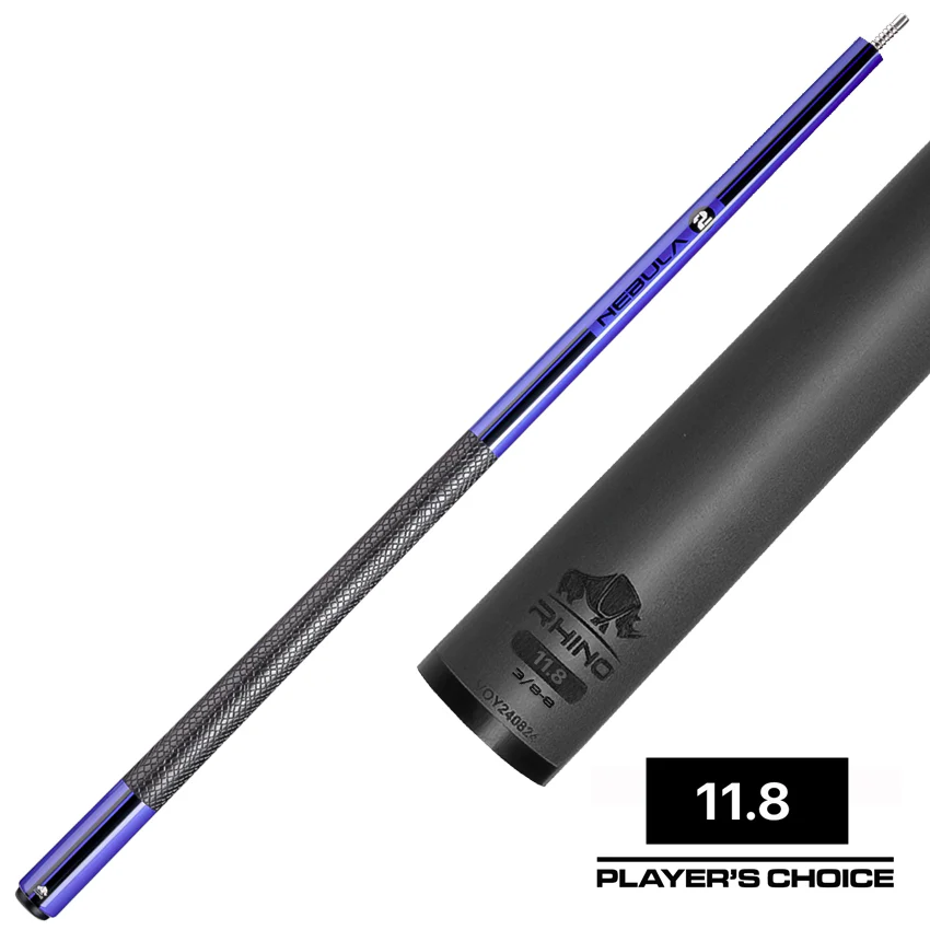 Rhino RCNEB2SWPU Nebula 2 Pool Cue with Sport Wrap - Amethyst Purple - Image 12