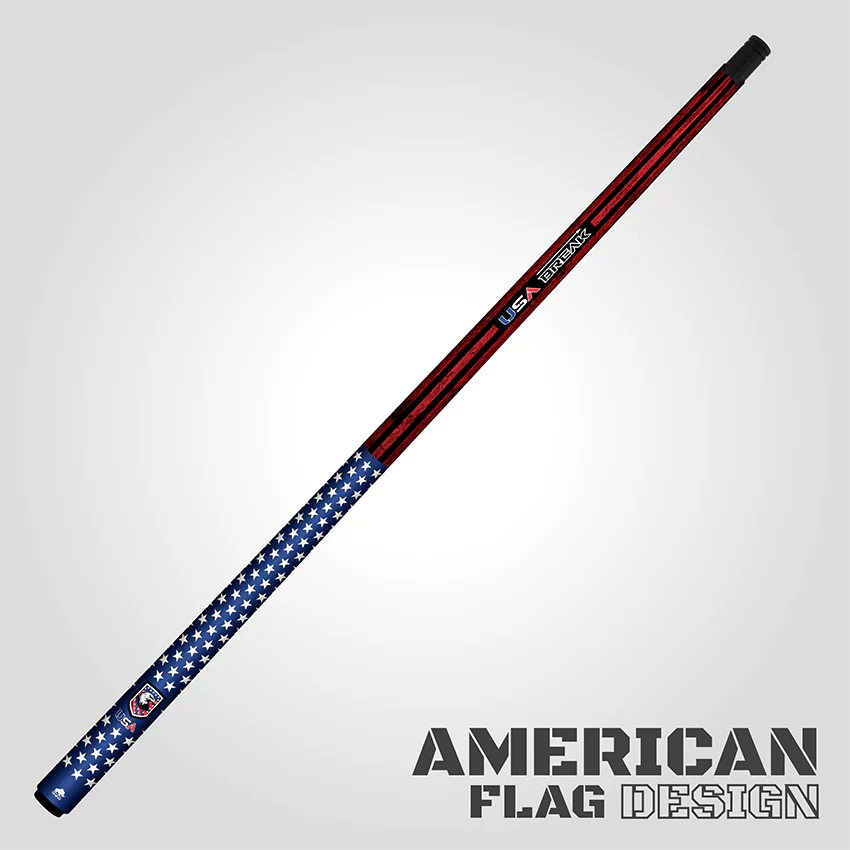 Rhino RCBRKVOYUSA Voyager Series Carbon Break Cue - USA - Image 2