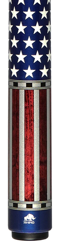 Rhino RCVOYUSA Voyager Series Carbon Pool Stick -3D Wrap USA Flag -DIS - Image 6