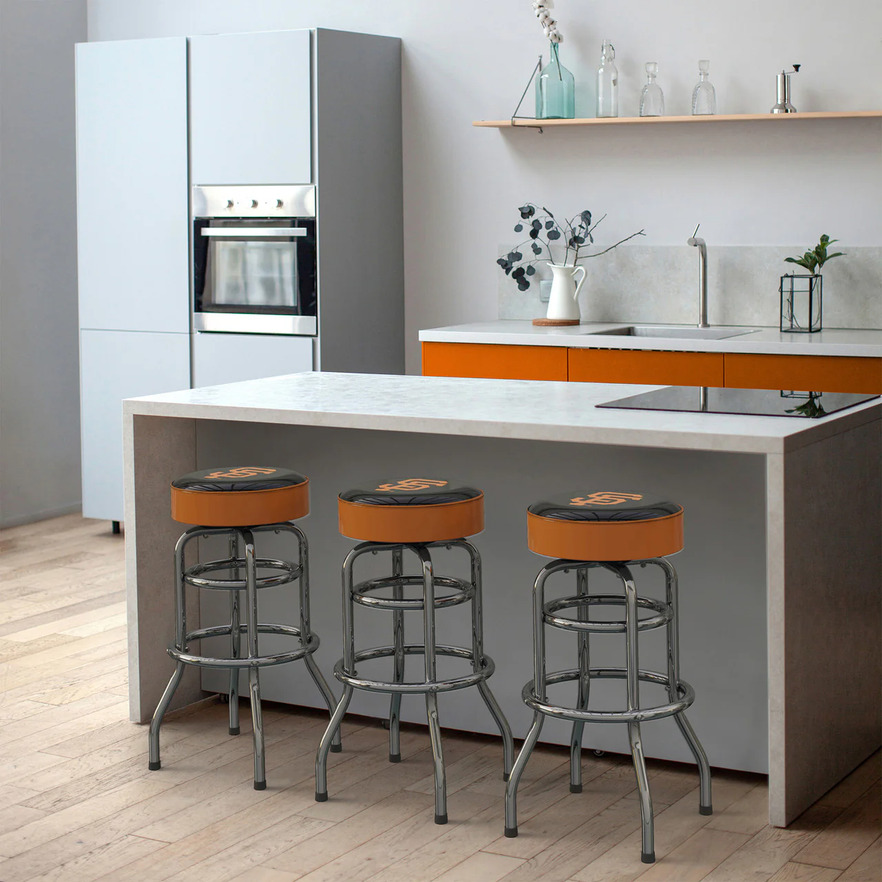 San Francisco Giants Bar Stool Chrome - Image 5