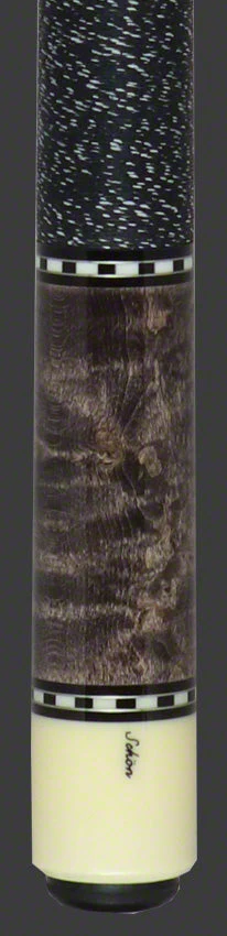 Schon STL1GRAY Pool Cue - Gray-Stained Birdseye Maple - Image 2