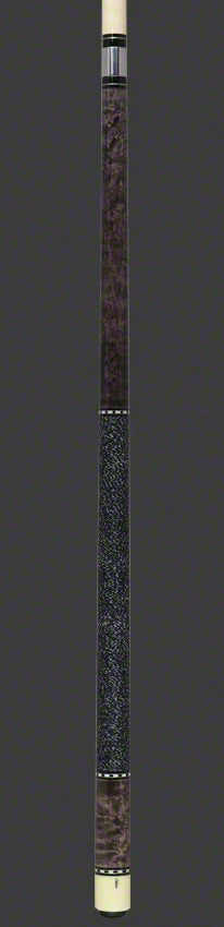 Schon STL1GRAY Pool Cue - Gray-Stained Birdseye Maple - Image 4