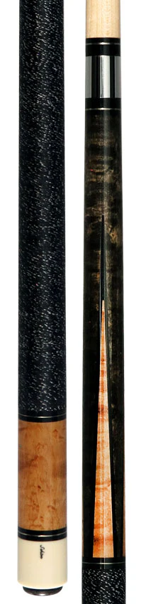 Schon STL3GRYM Pool Cue - Gray Stained with Maple Butt Sleeve - Image 5