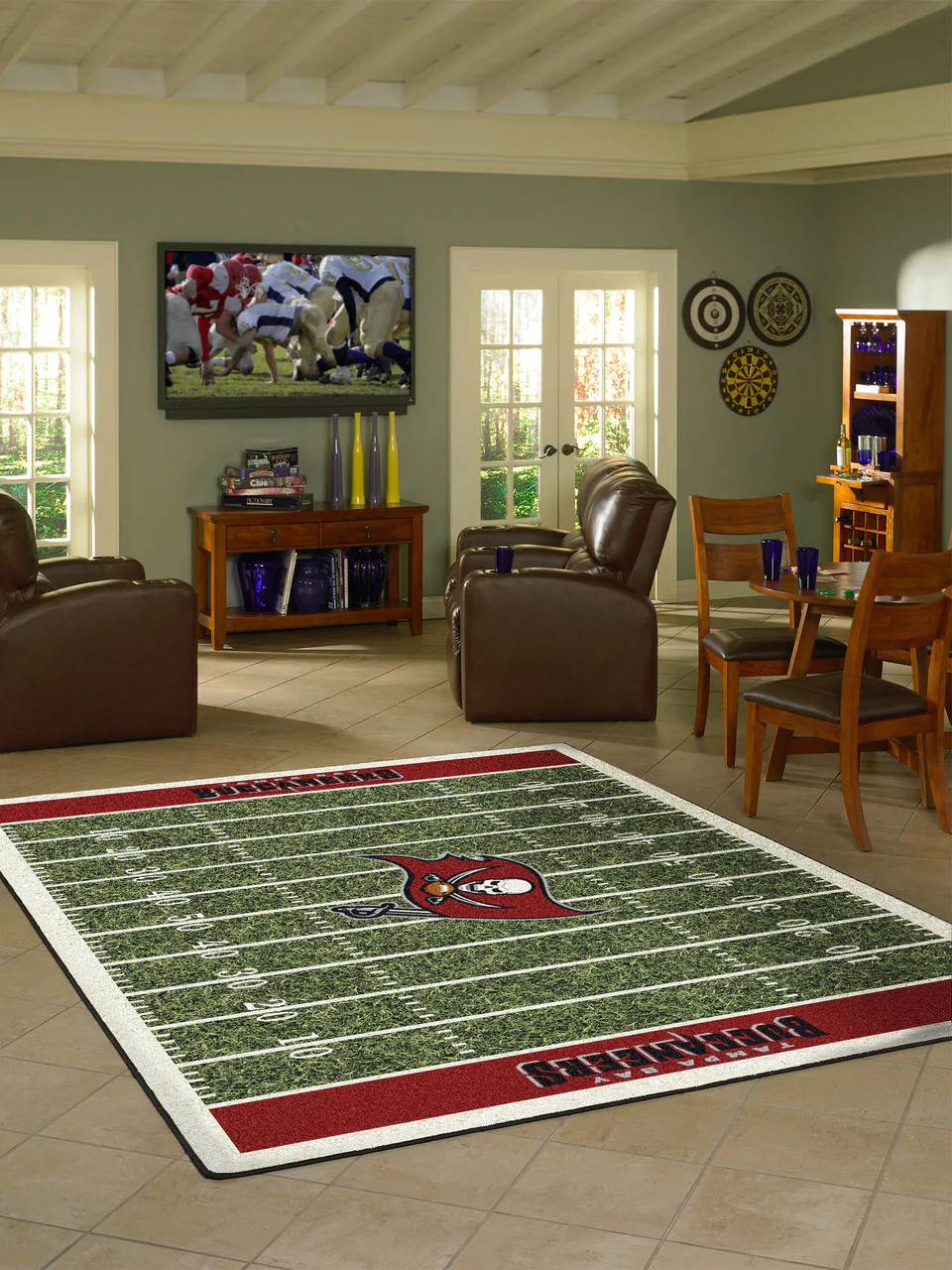 Tampa Bay Buccaneers Rug Home Field - Image 3