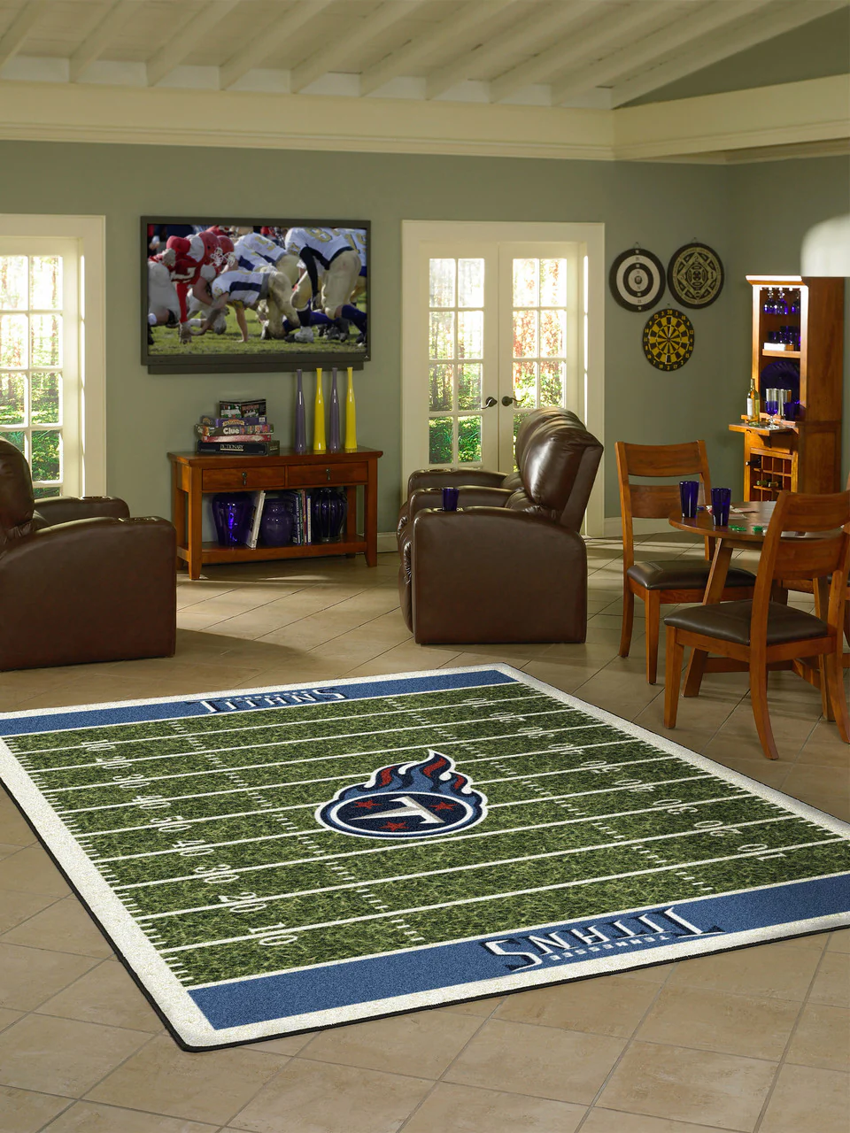 Tennessee Titans Rug Home Field - Image 3