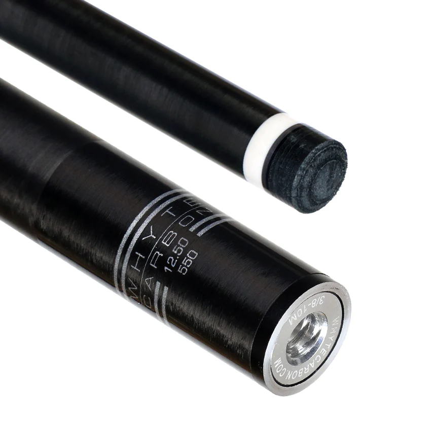 Triple 60 Whyte Carbon Performance Raw Carbon Fiber Playing Shaft - 3/8 x 10 Thread - Image 5