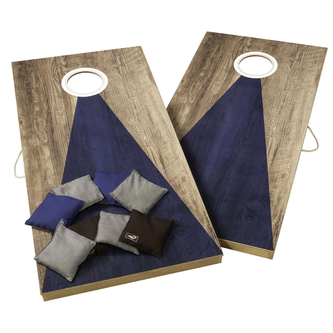 Triumph Cornhole Boards Set LED All Wood 2x4