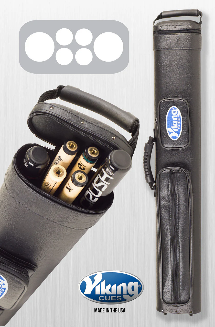 Viking Pro 2x4 Hard Backpack Cue Case - Black - Image 2