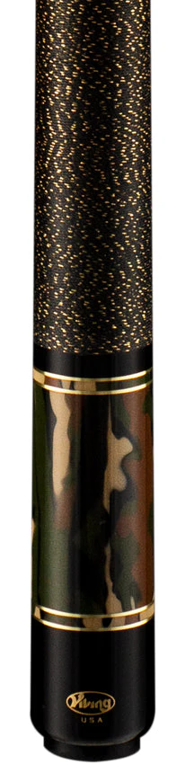 Viking DF0304 Defender Series Birdseye Maple Forearm with Woodland Hideaway Pearl Points Pool Cue - Image 2
