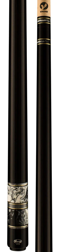 Viking DF0102 Defender Series Play Cue -Midnight Black Stained Maple with Venetian Marble Premium Pearl - Image 3