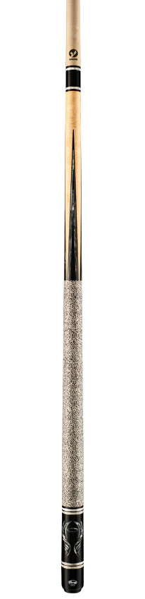 Viking OV0500 Ovation Series Play Cue - Khaki Stained Maple with Silver Pearl Angel Inlays - Image 4