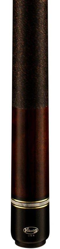 Viking ST0405 Storm Series Play Cue - Coffee-Stained Maple with Black and Brown Irish Linen Wrap - Image 2