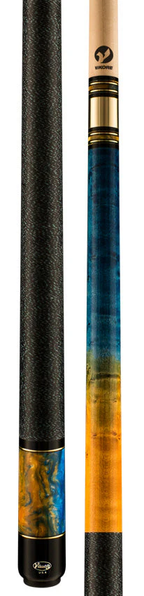 Viking TW0116 Twilight Series Play Cue - Ocean Blue & Yellow Sunflower Stain with Ocean Glow Premium Pearl - Image 3