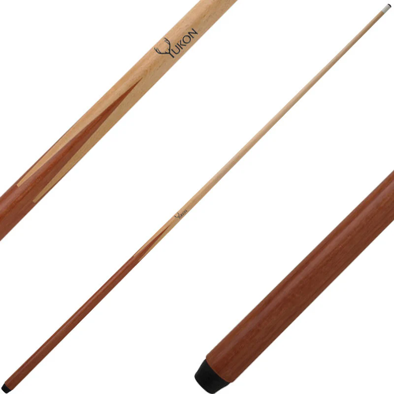 Yukon YUK02-18 One Piece Cue with Layer Leather Screw On Tip 18oz